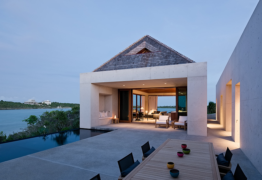 Le Cabanon Vacation Residence by Rick Joy Architects, Providenciales, Turks and Caicos