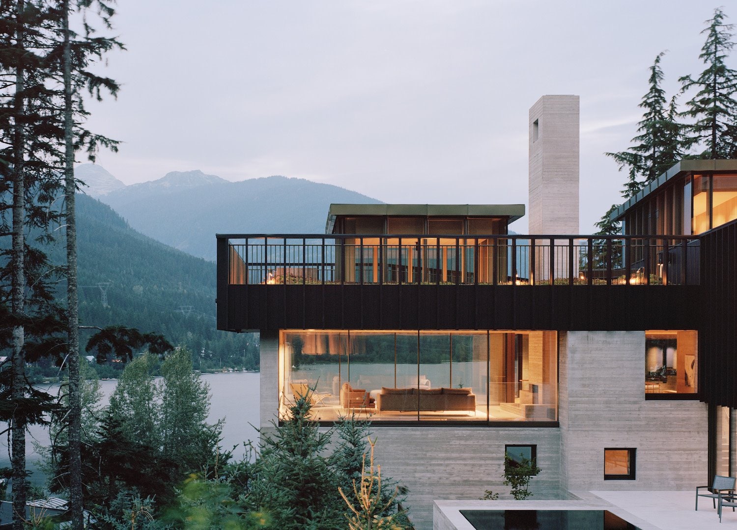 The Rock Residence, Alta Lake, Whistler, British Columbia, Canada