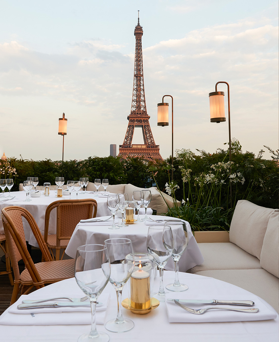 Girafe Restaurant Designed by Joseph Dirand, Paris, France.